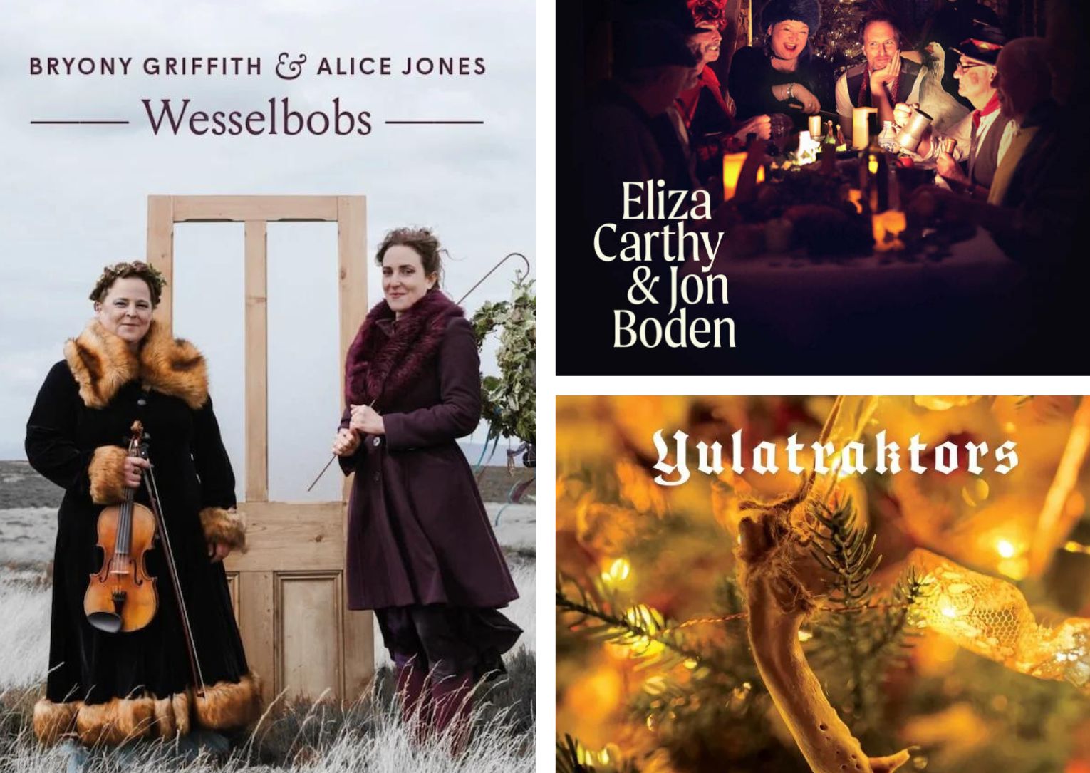 3 Christmas Folk Albums Tradfolk